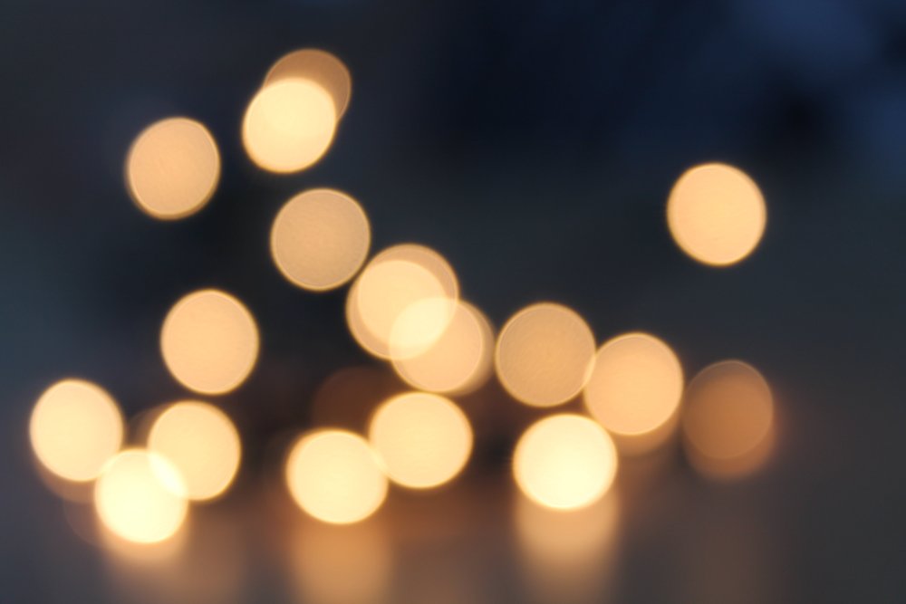 Гирлянда боке