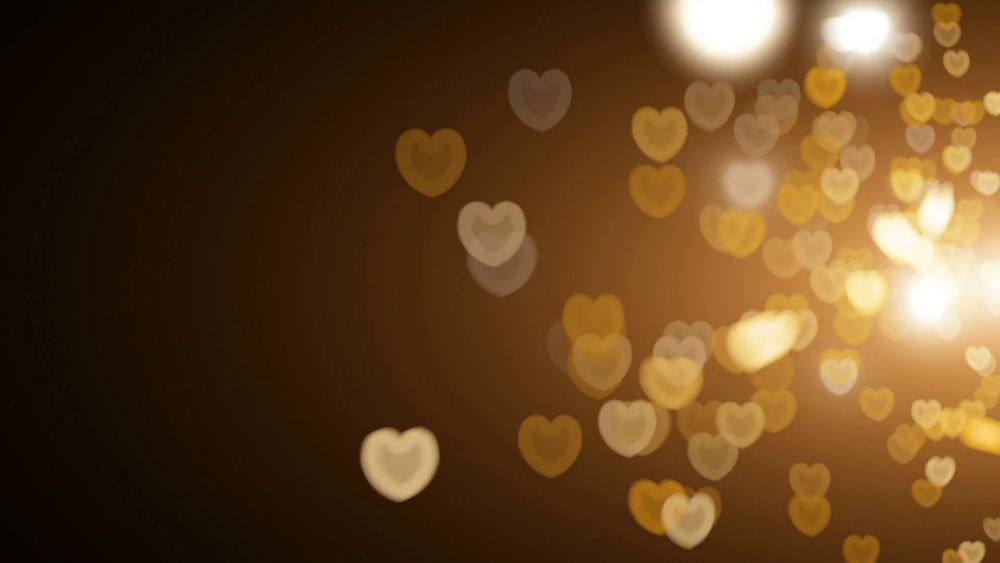 Коричневые сердечки фон