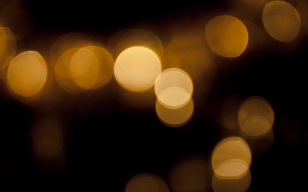Боке огоньки