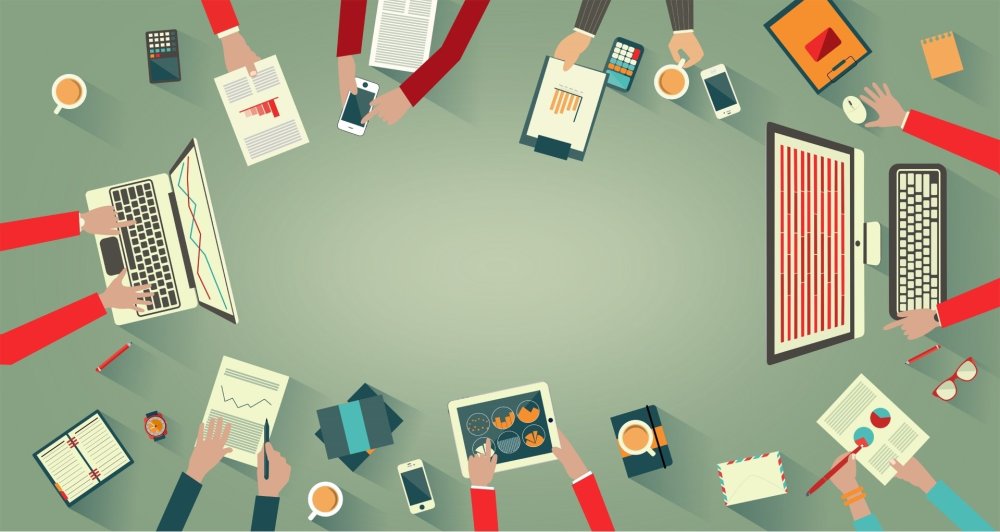 Фон для рекламного агентства