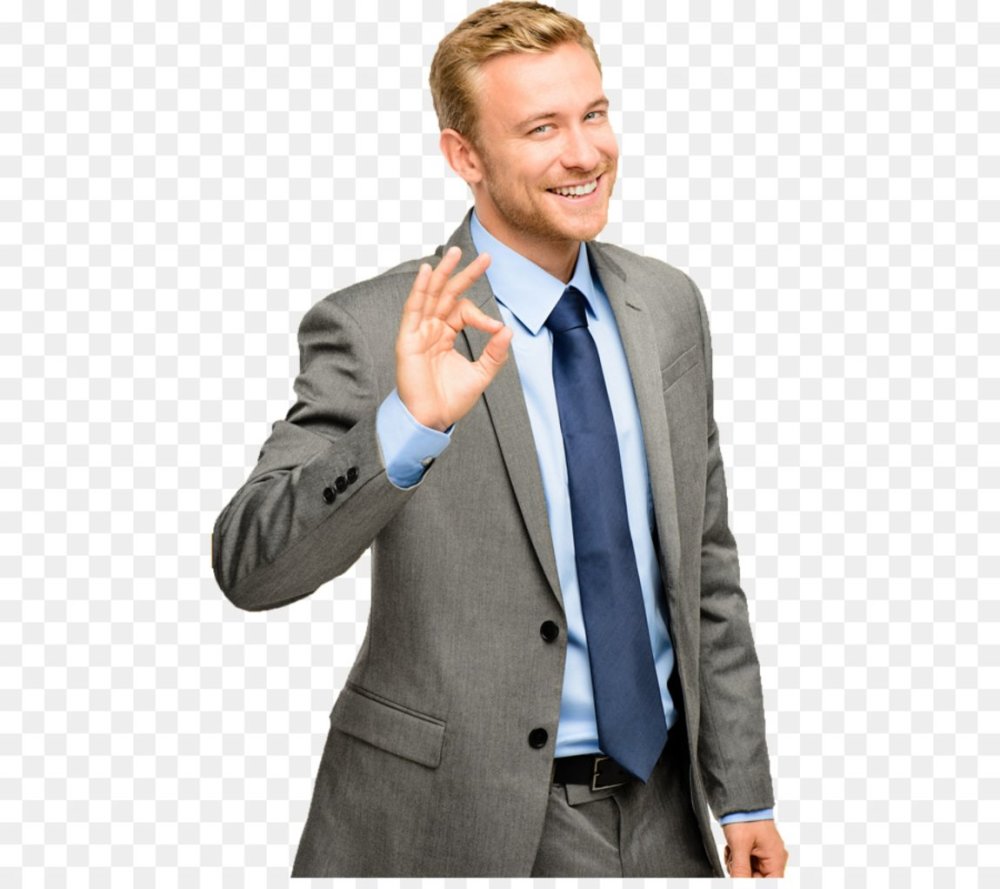 Деловой человек без фона