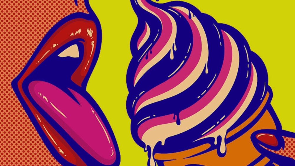 Поп арт фон