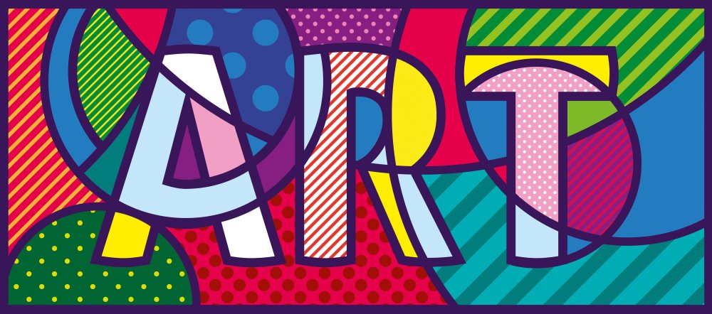 Геометрия в стиле поп арт