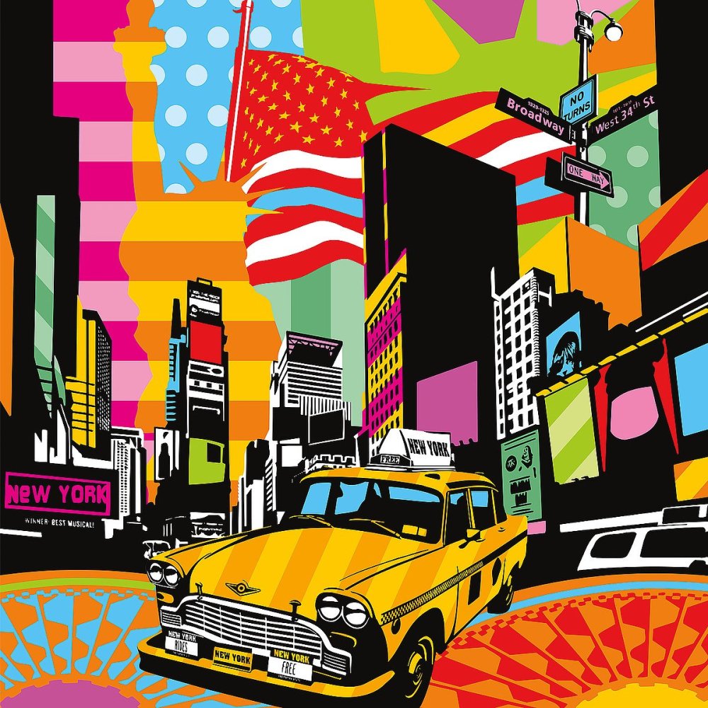 Поп арт Нью Йорк