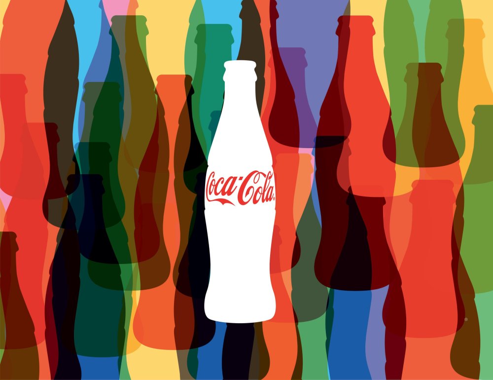 Рекламный плакат в стиле поп арт