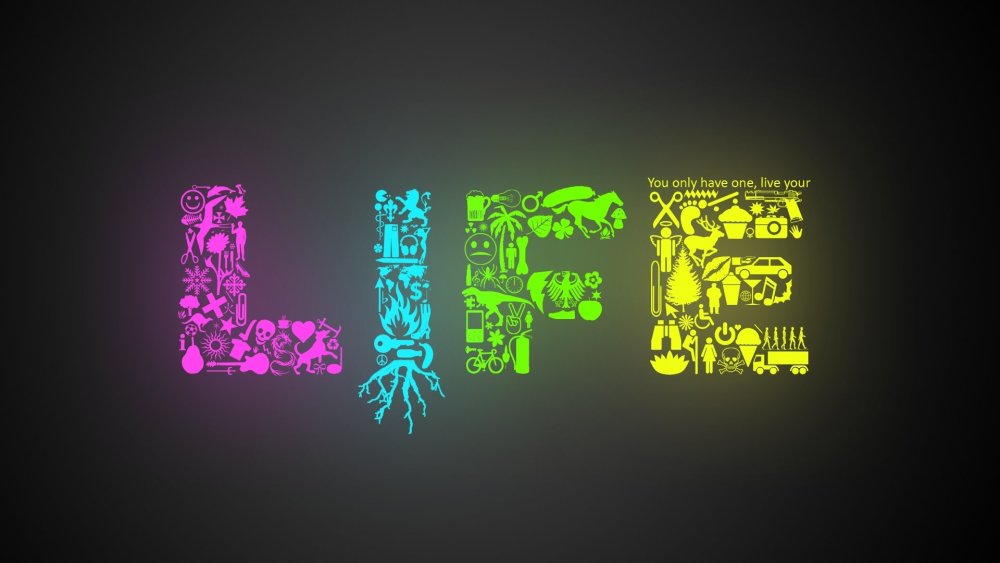 Красивые надписи цветные