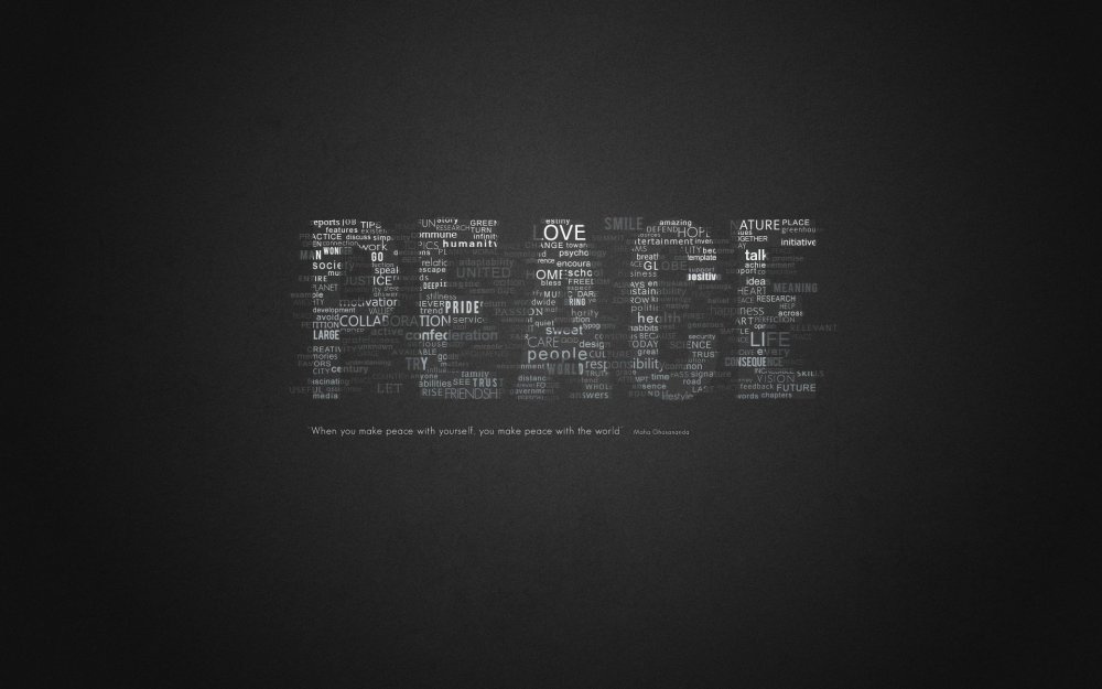 Картинки на рабочий стол слова