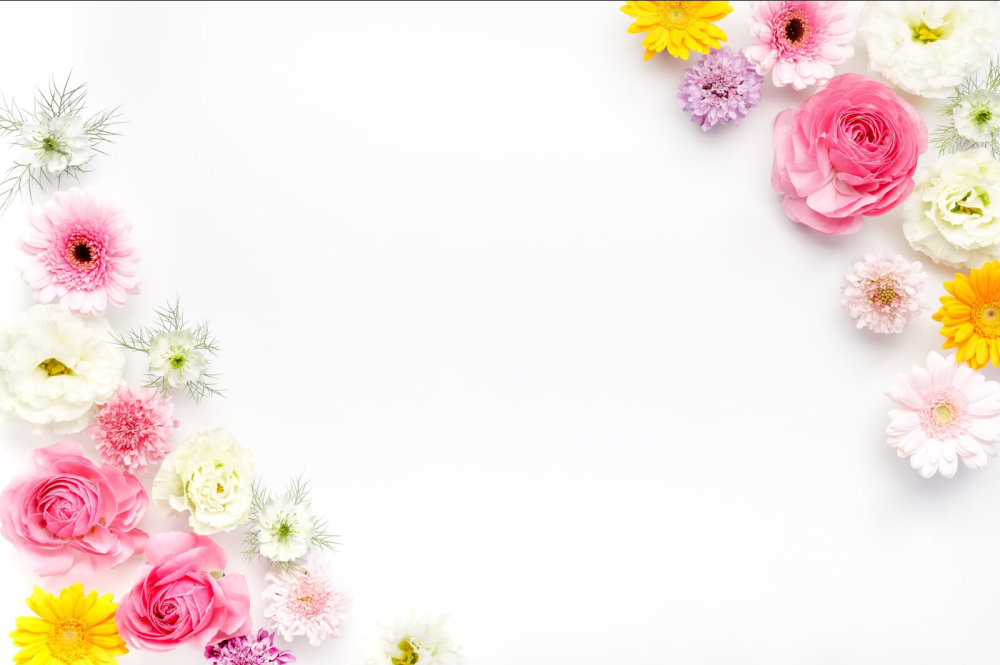 Фон с цветами