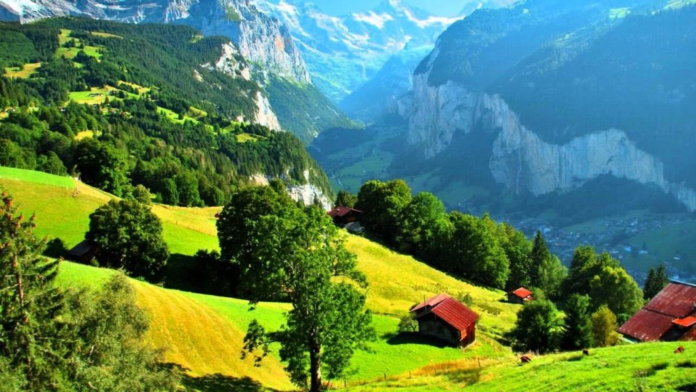 Lauterbrunnen Швейцария