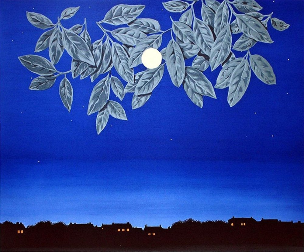 Рене Магритт кубический дом