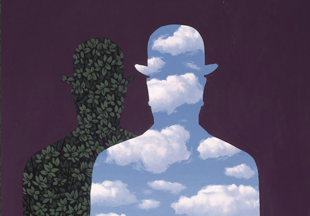 Рене Магритт decalcomania