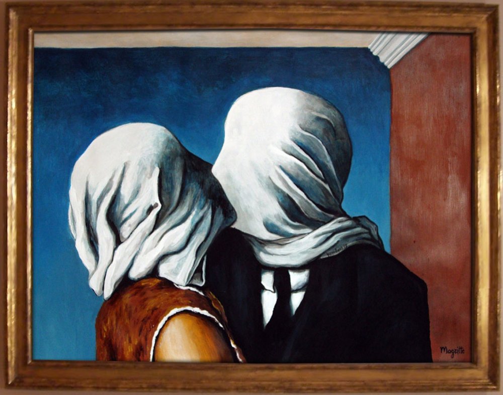 Розовые облака живопись