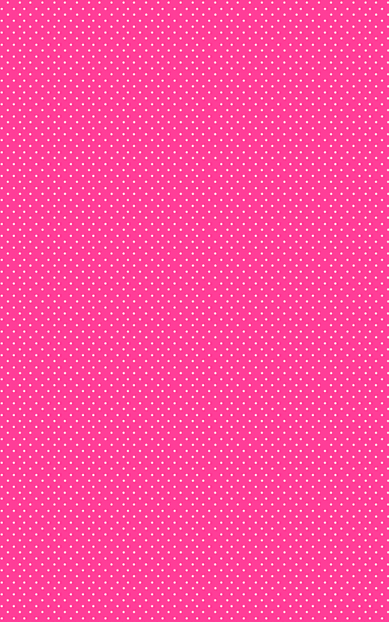 Ярко розовый фон в горошек