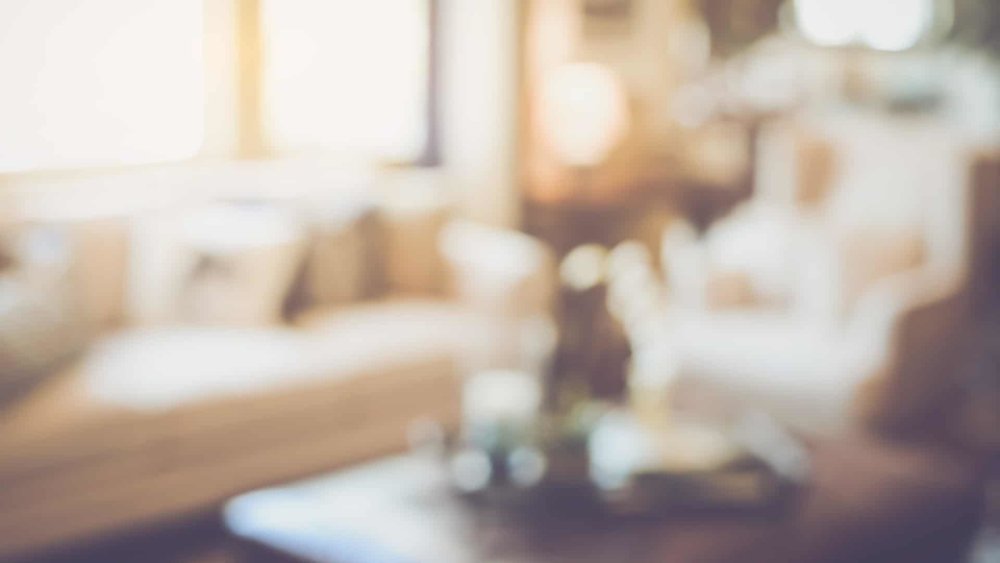 Размытый интерьер