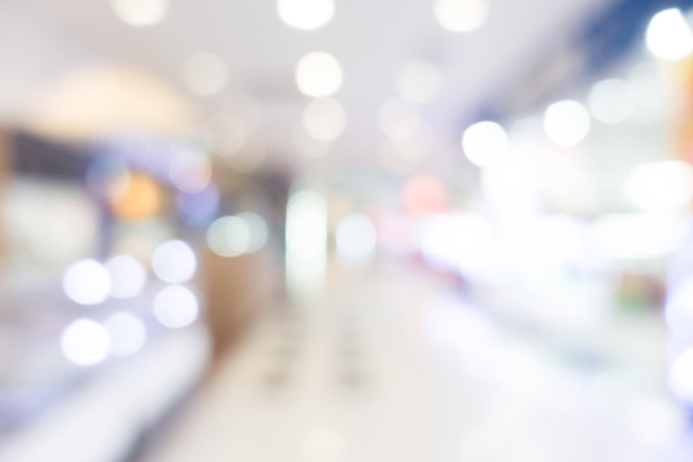 Белый размытый фон