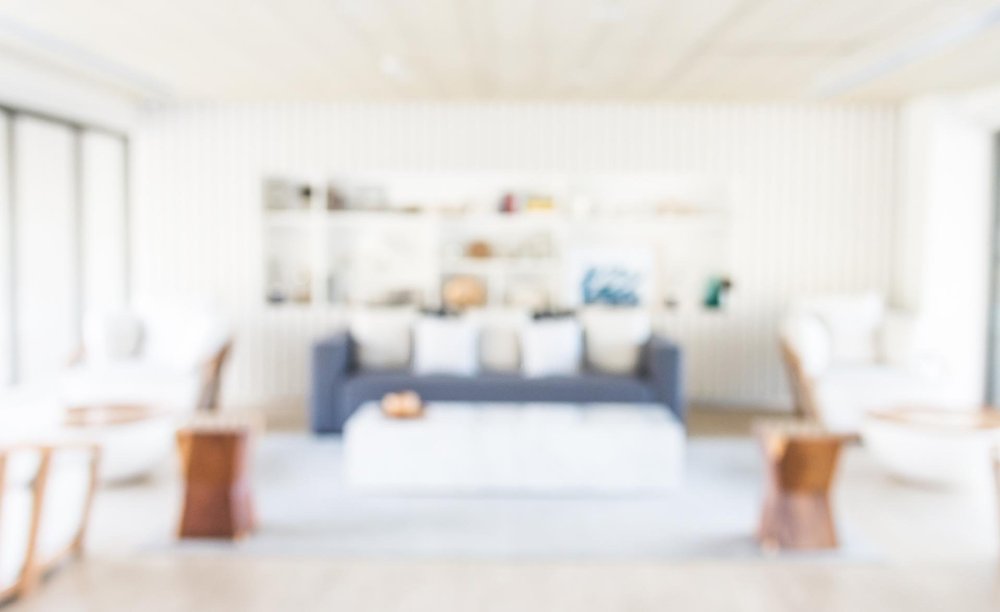 Интерьер комнаты размытый