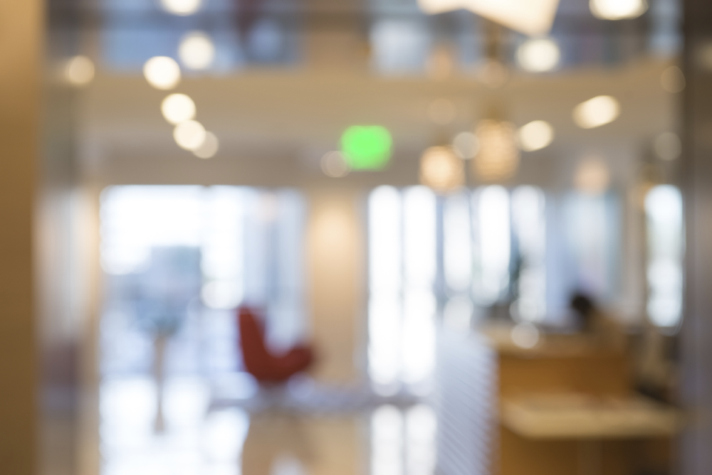 Размытый фон помещение