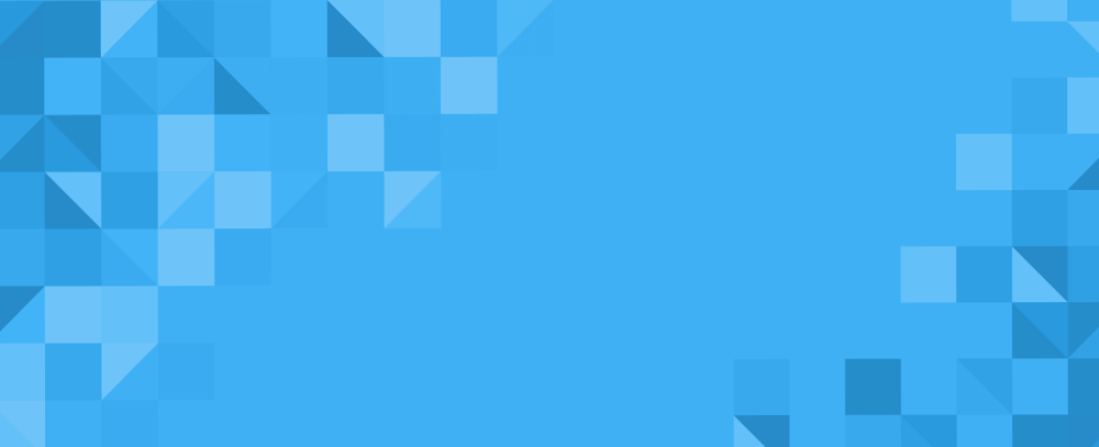 Голубой геометрический фон для баннера