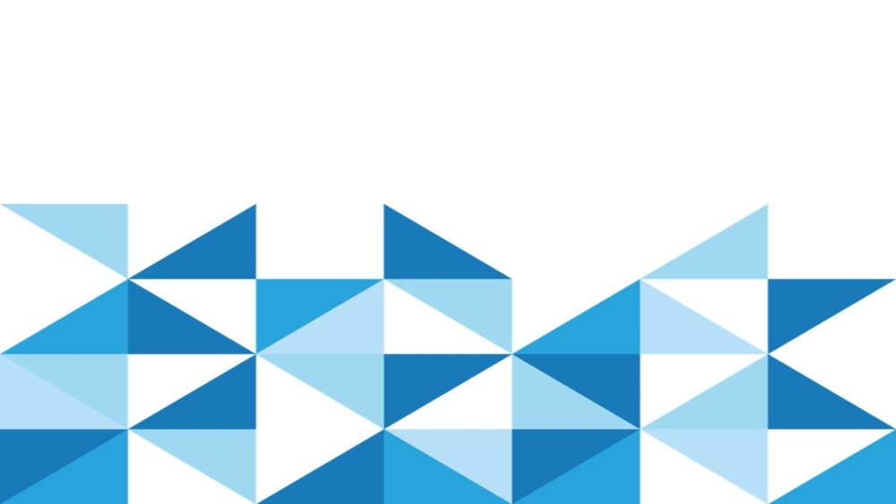 Геометрический орнамент на синем фоне