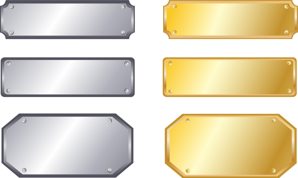 Табличка для надписи