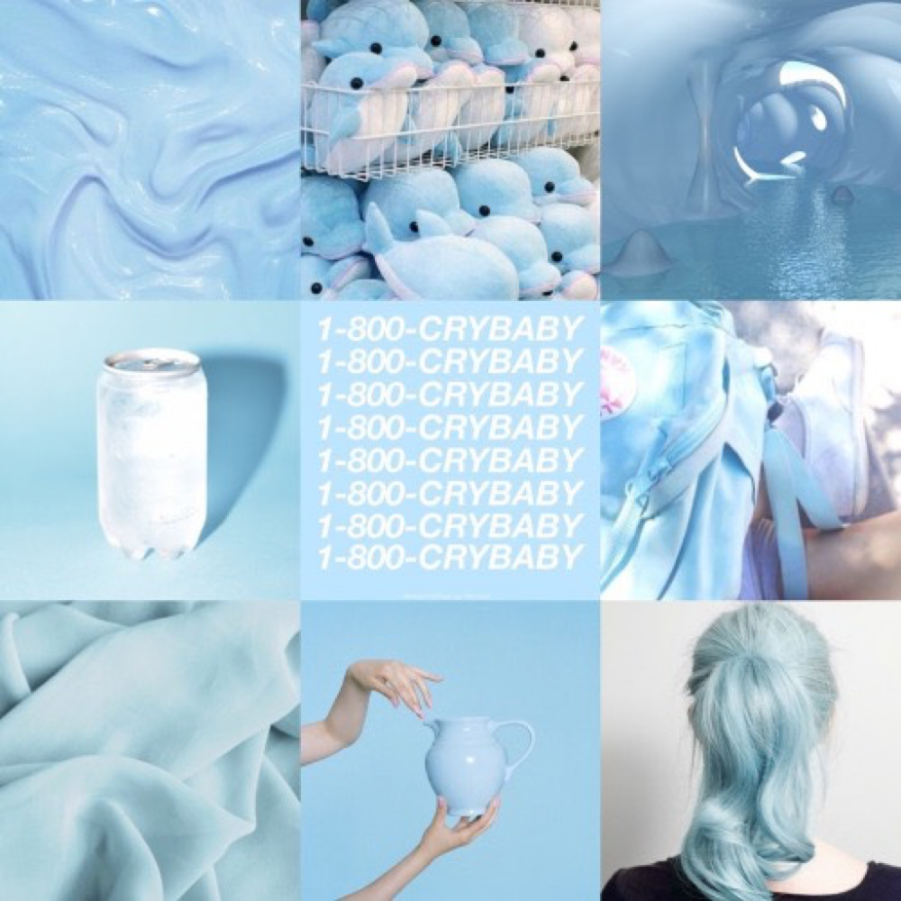 Эстетика голубого цвета