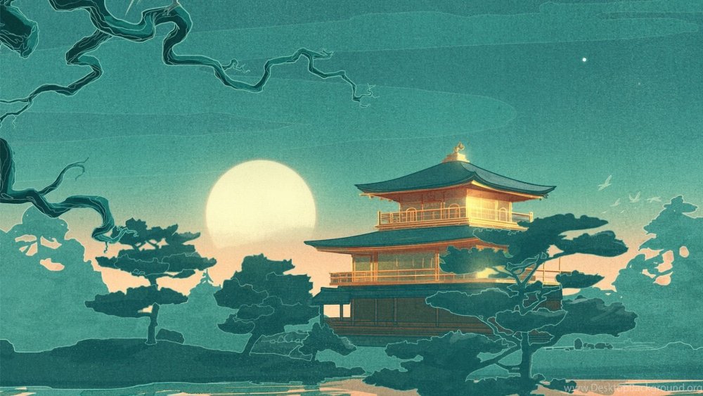 Фон в японском стиле