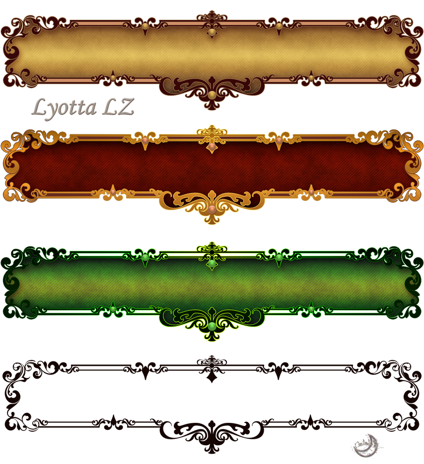 Декоративные элементы для фотошопа