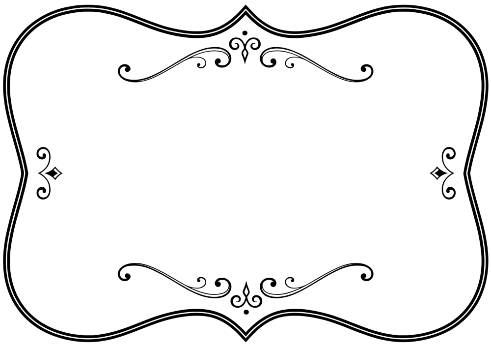 Фигурная рамка