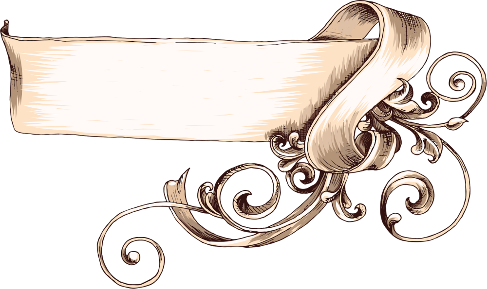 Винтажные ленты для надписей