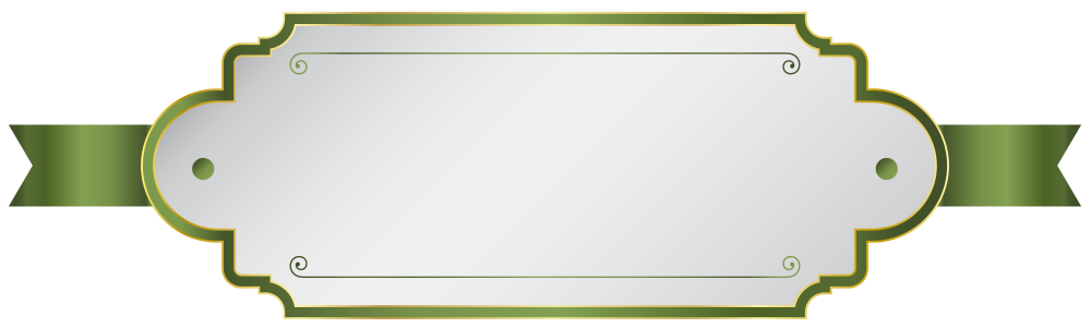 Красивая табличка для надписи