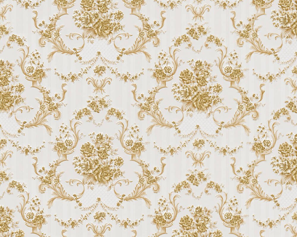 Обои золотистые для стен