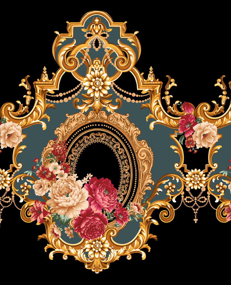 Принт в стиле Барокко