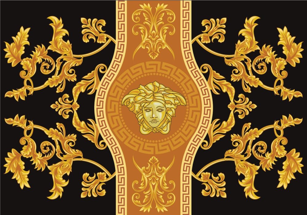 Орнамент Версаче Барокко