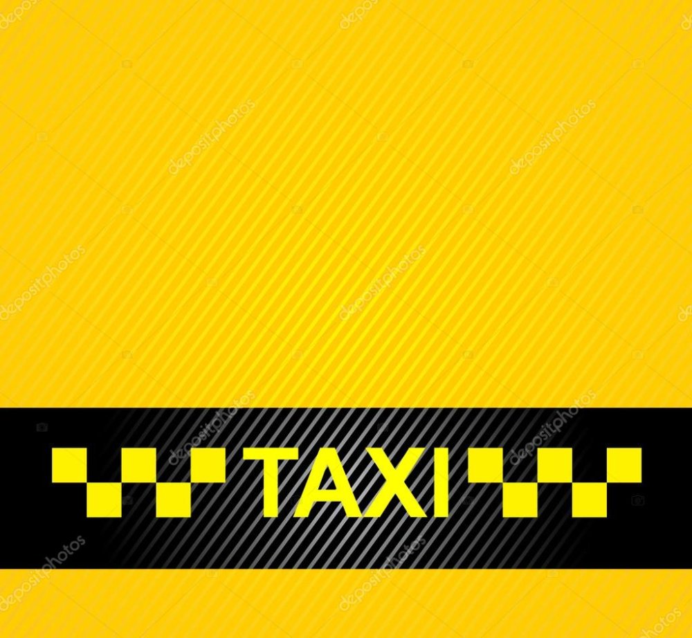 Визитка такси шашечки