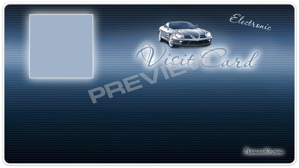 Визитка такси шаблон