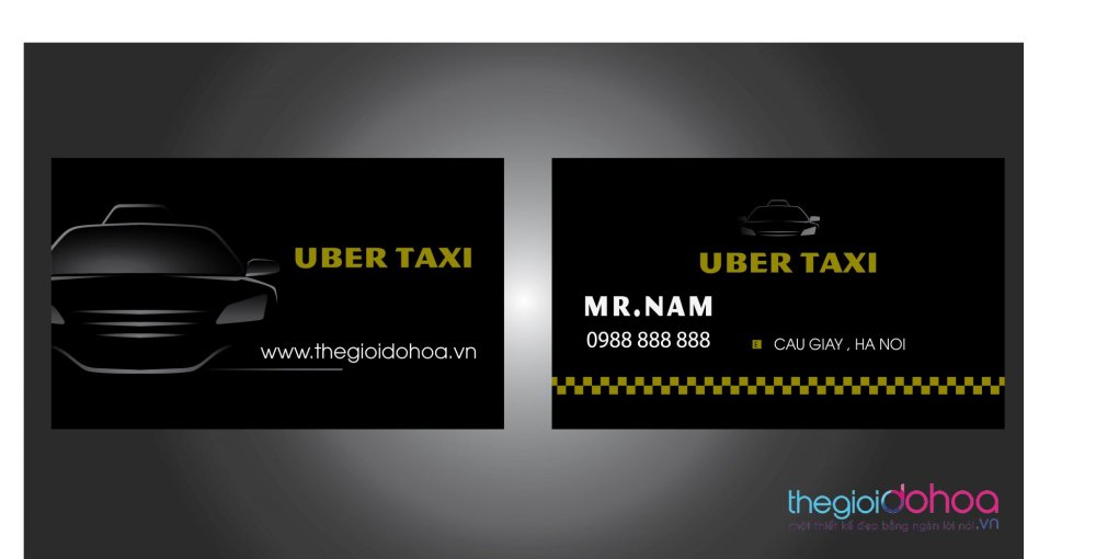 Визитка такси шаблон