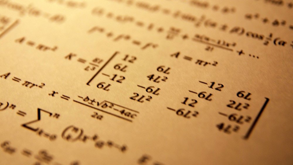 Математика фон