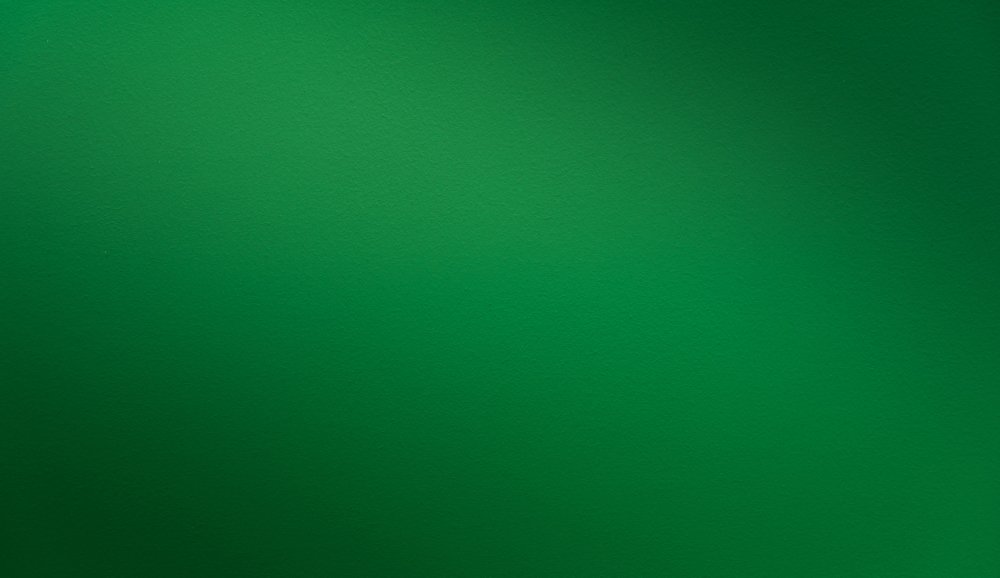 Насыщенный зеленый цвет на белом фоне