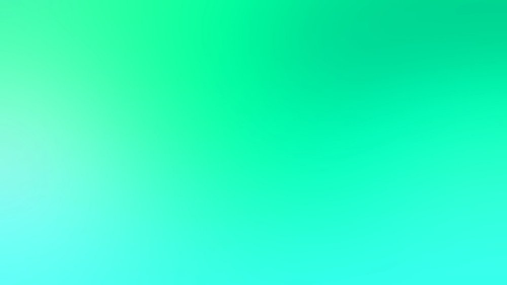 Бирюзовый цвет однотонный