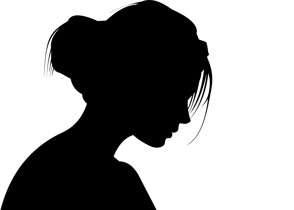 Силуэт девушки