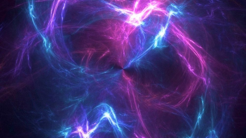 Красивый неоновый фон