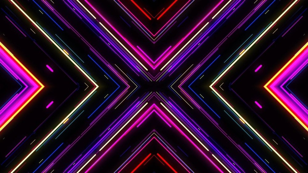 Красивый неоновый фон