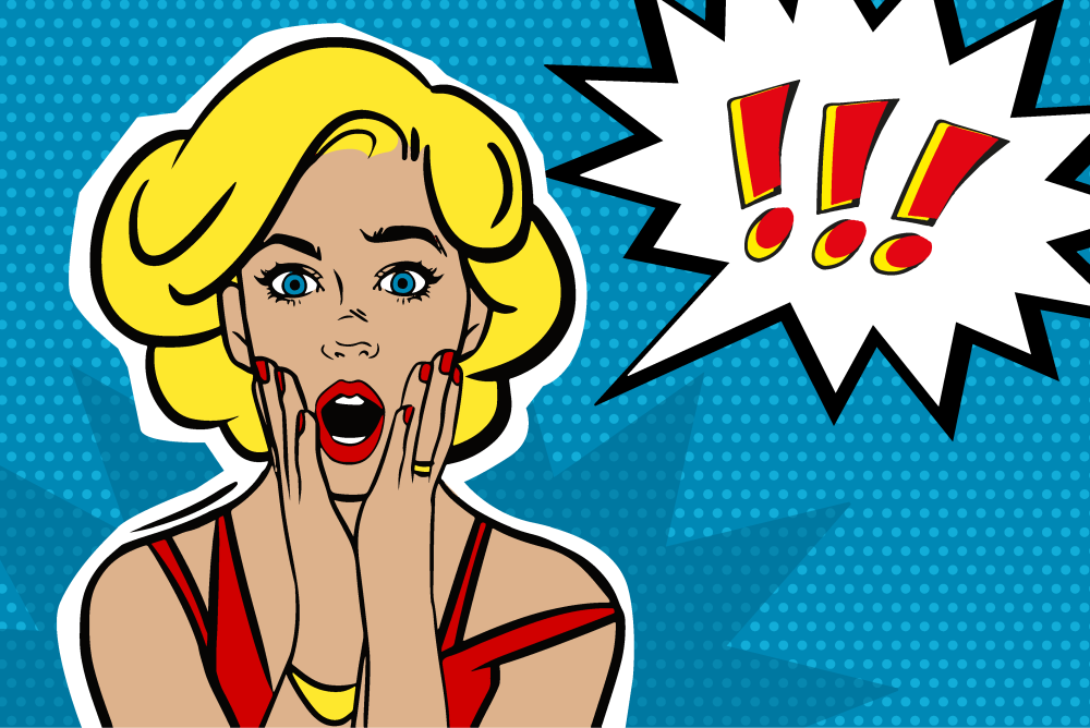 Поп арт женщина