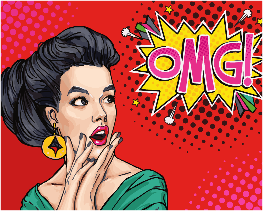 Поп арт солнце