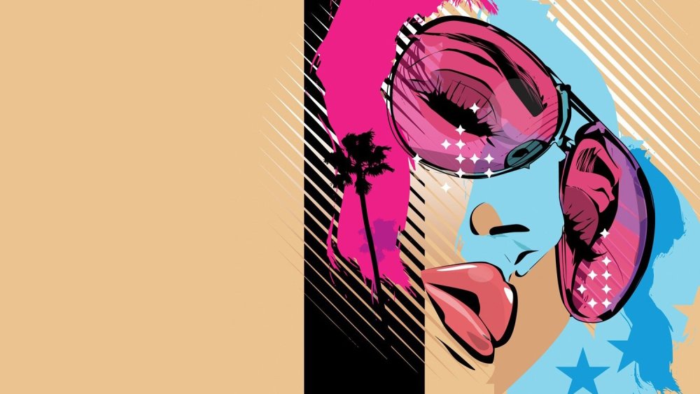 Фон в стиле поп арт