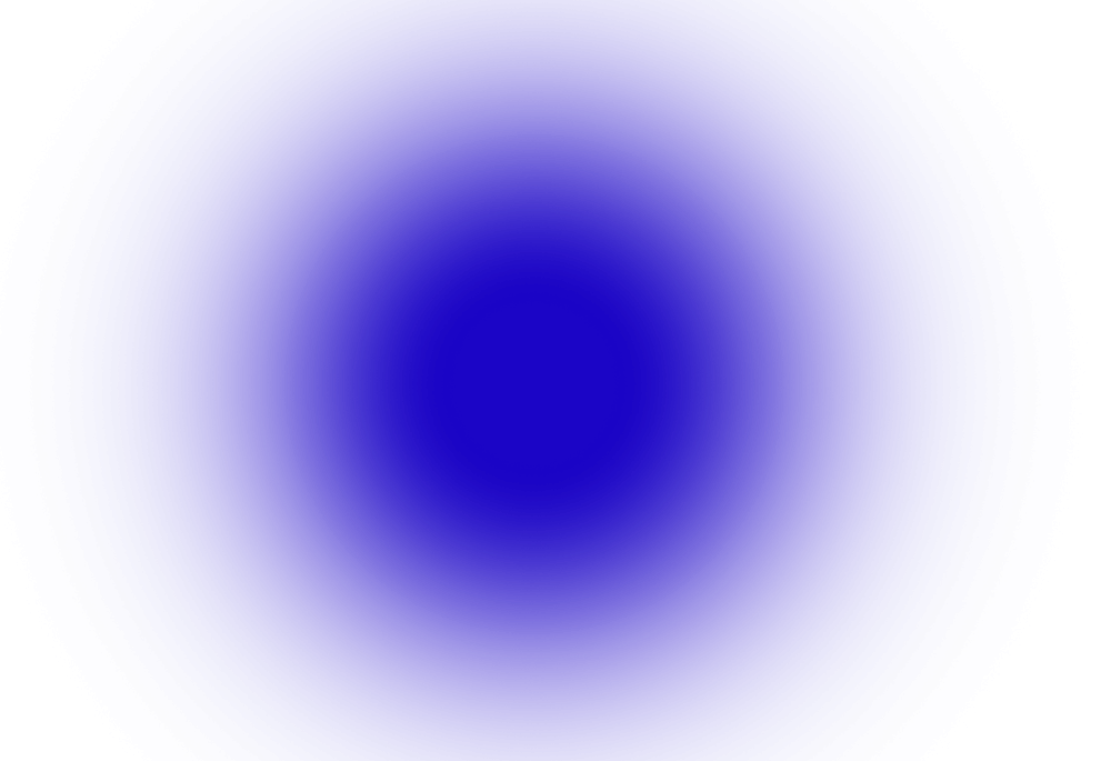 Синий свет на прозрачном фоне