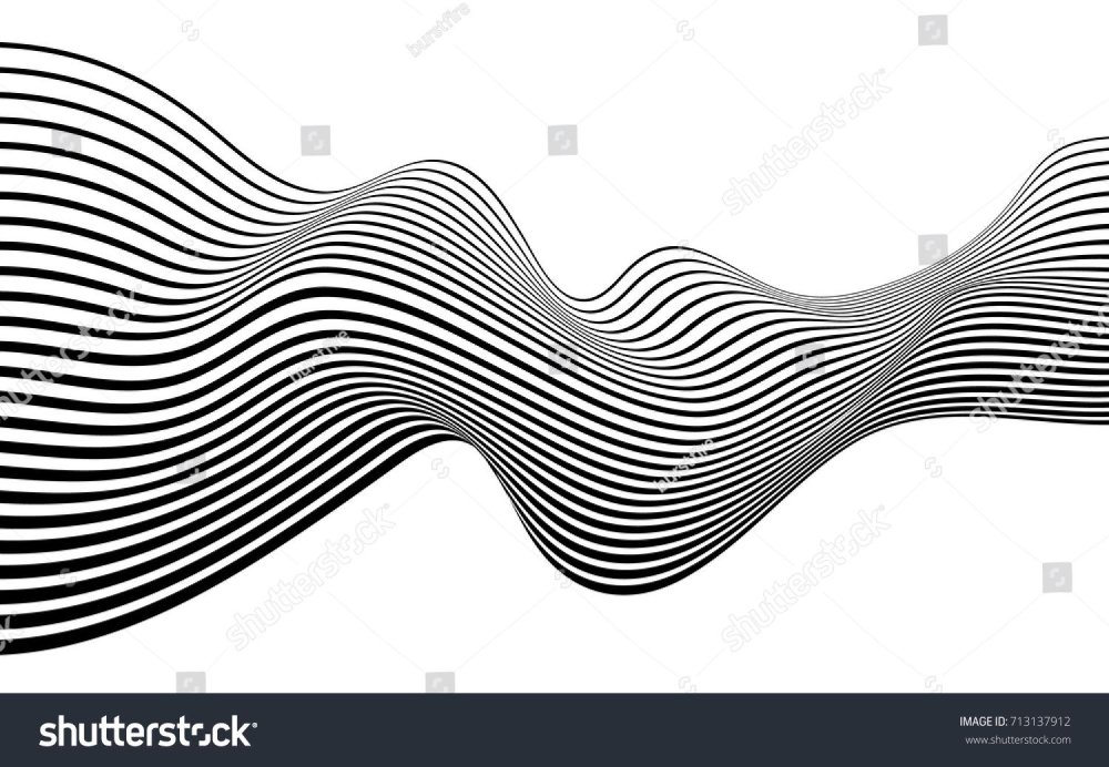 Красивая волнистая линия
