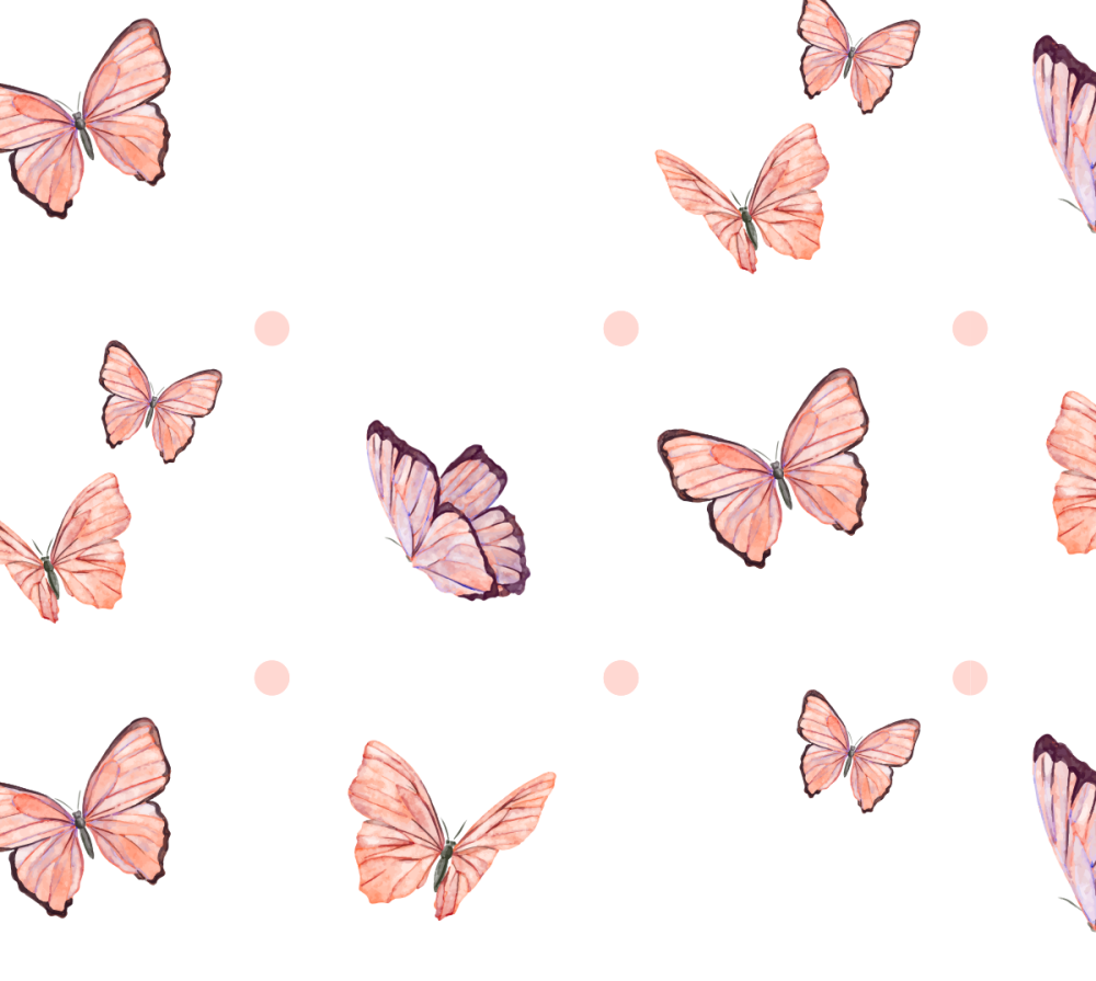 Розовые бабочки Эстетика