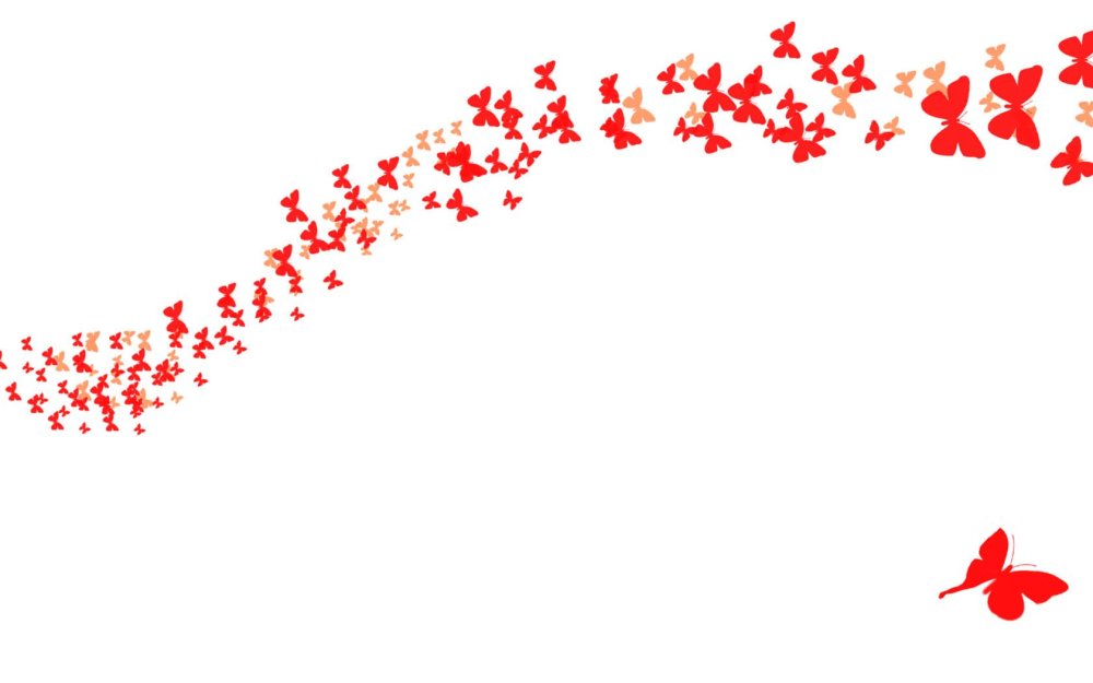 Красивый фон с бабочками