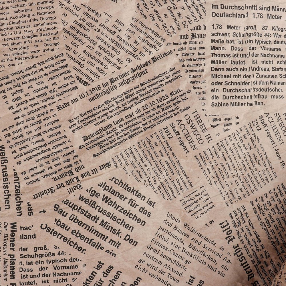 Старая газета